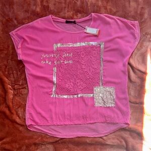 Barbarossa Made in Italy | Flowy Tee | NWT |Size L